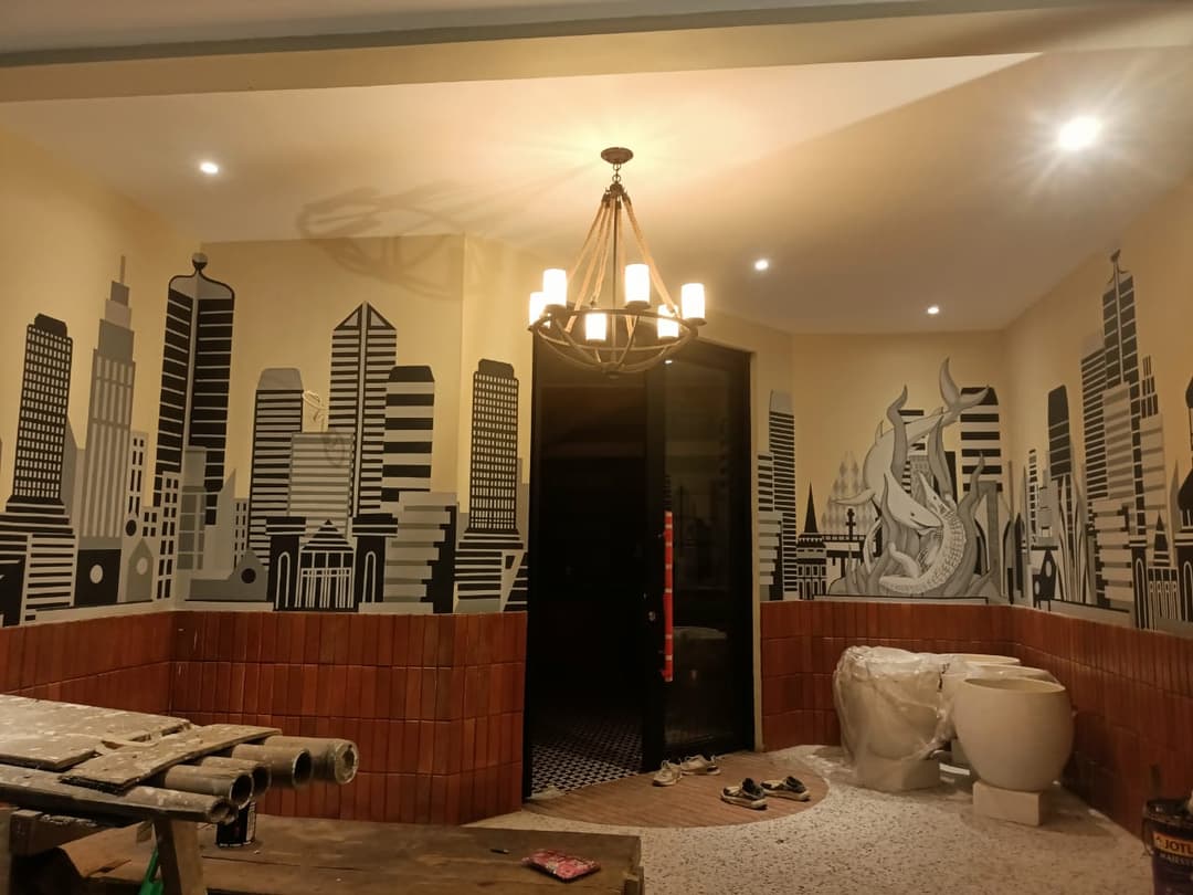 Lukisan Mural Custom