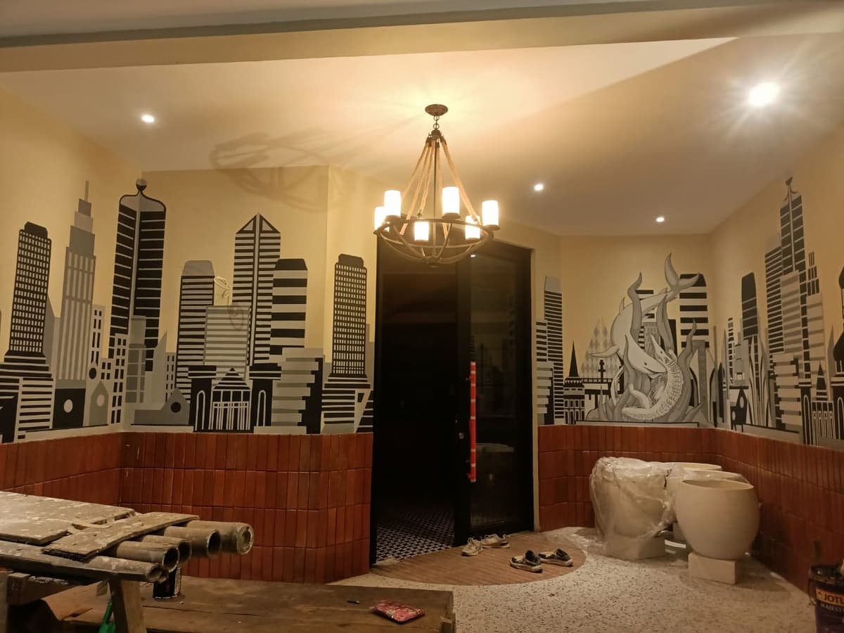 Lukisan Mural Custom